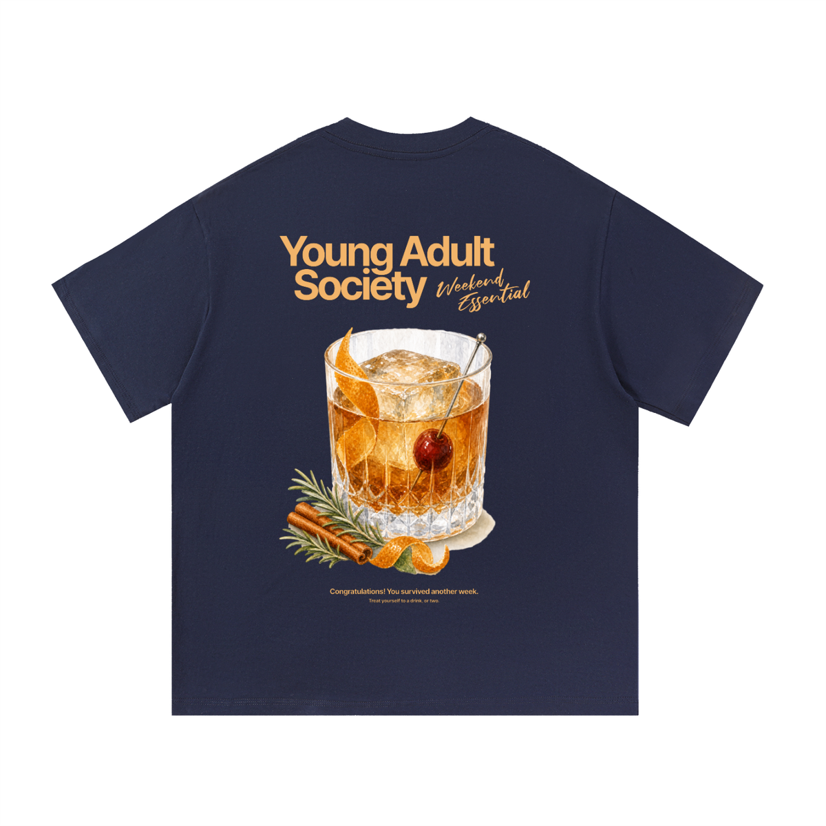 Weekend Essential Old Fashion T-Shirt