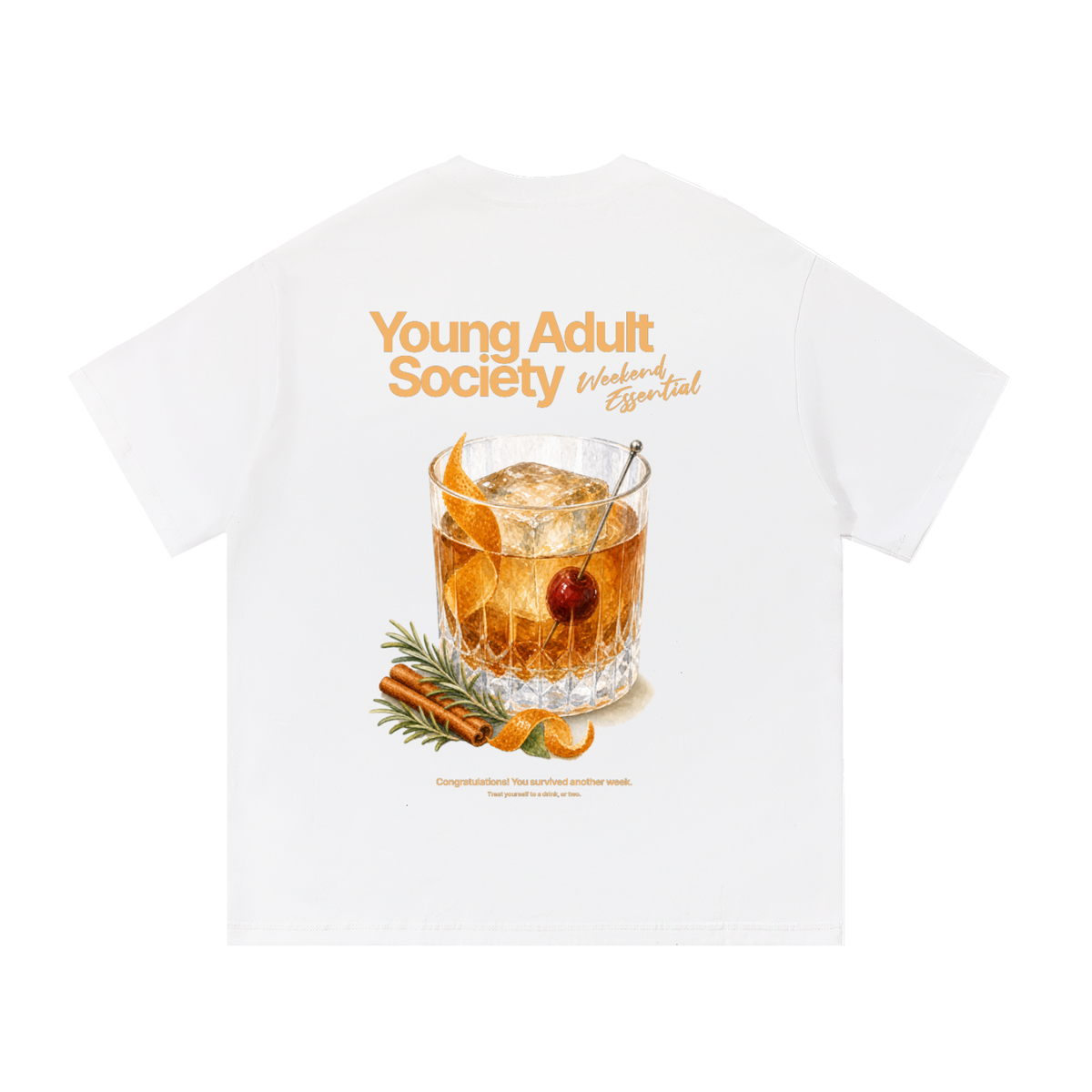 Weekend Essential Old Fashion T-Shirt